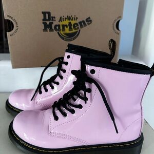 Dr. Martens Light Pink Ankle Boots